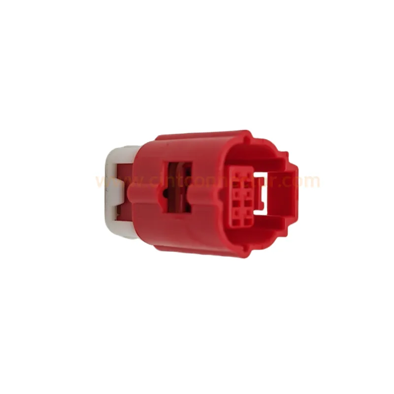 6 Ways Female OBD Waterproof Connector used for Haojue Motorcycle Diagnosis Cable Assembly and Honda Sh Mode (2000)