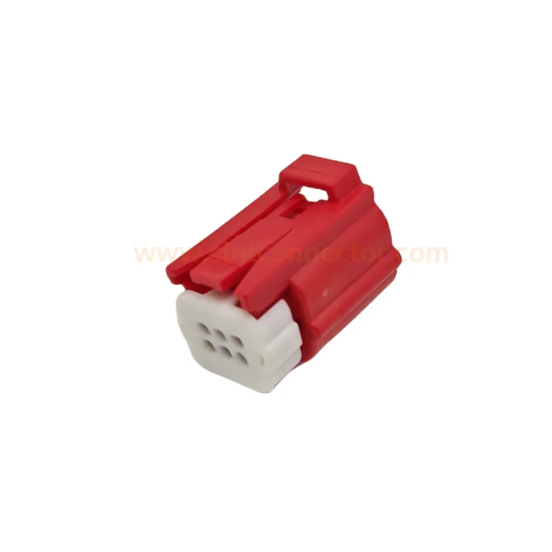 6 Ways Female OBD Waterproof Connector used for Haojue Motorcycle Diagnosis Cable Assembly and Honda Sh Mode (2000)