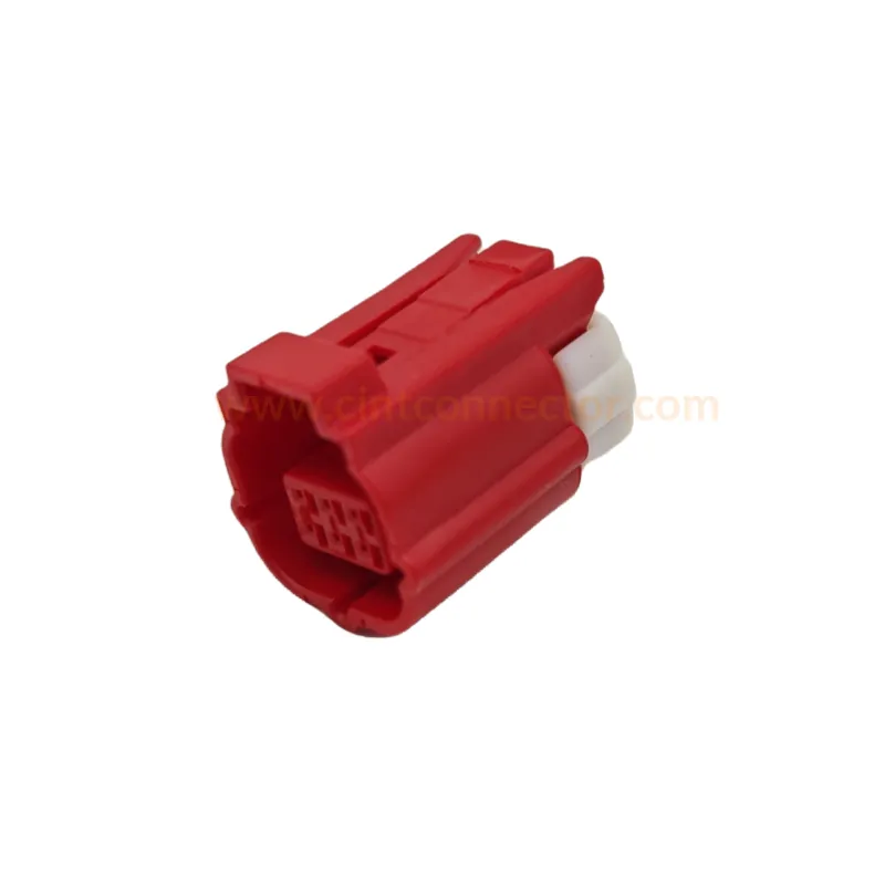 6 Ways Female OBD Waterproof Connector used for Haojue Motorcycle Diagnosis Cable Assembly and Honda Sh Mode (2000)