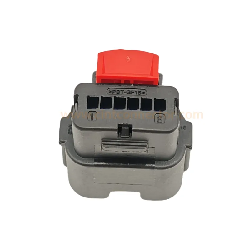 6 circuits Molex MX64 replacement 31403-6110 female Throttle Pedal Sensor connector housing with CPA Lock