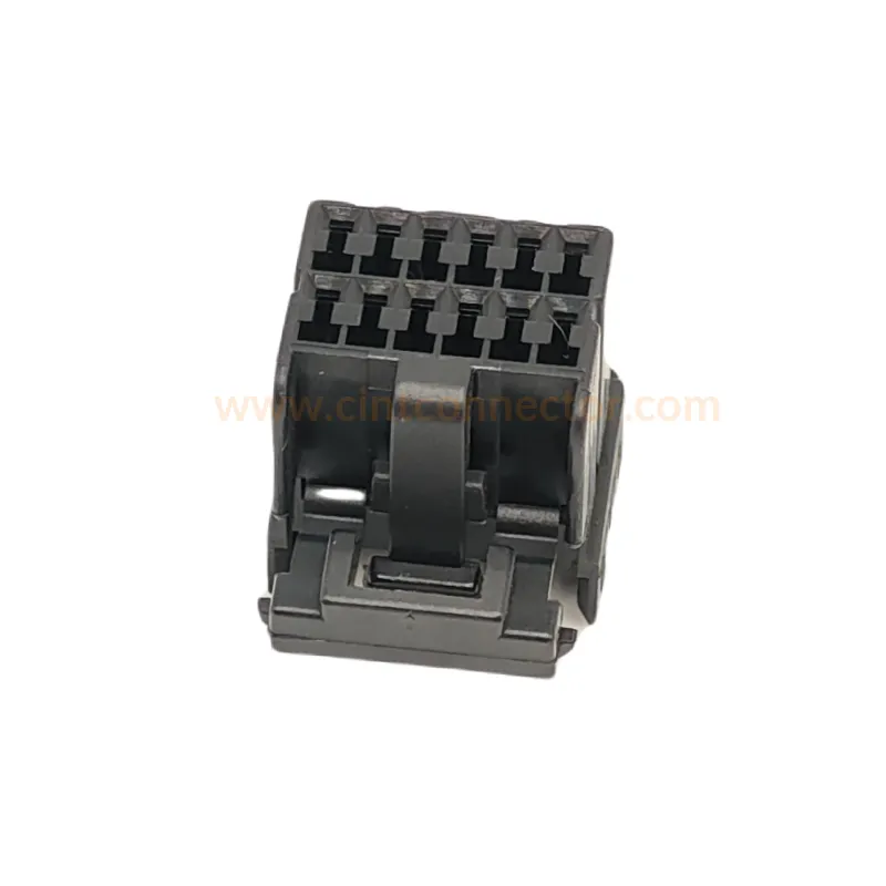 12 pole TYCO equivalent 174045-2 TE Connectivity AMP female Connectors housing