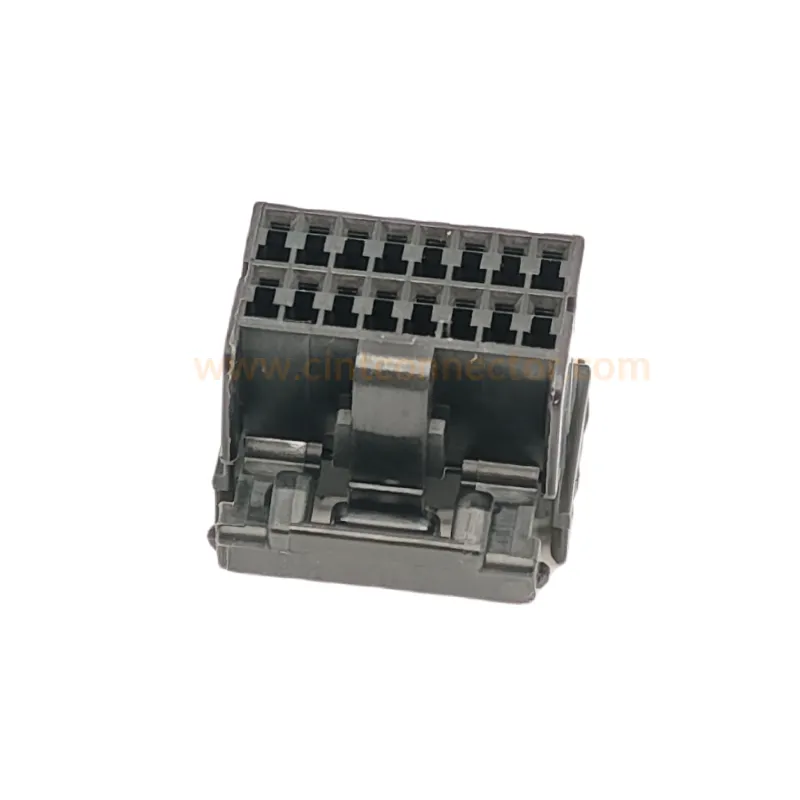 16 pin TYCO equivalent 174046-2 TE Connectivity AMP female Connectors housing